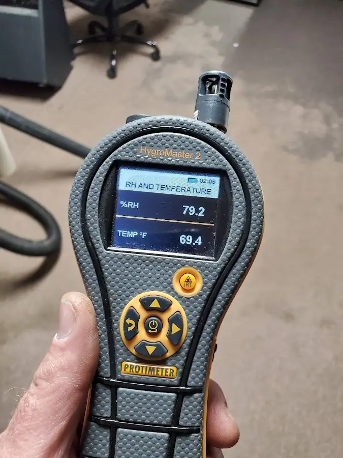Moisture meter humidity assessment for Fire & Smoke Damage Restoration in Jefferson